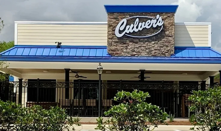 Culvers restaurant front view