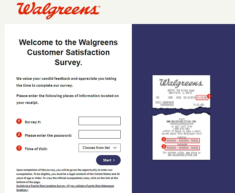 Www.Walgreenslistens.Com Homepage