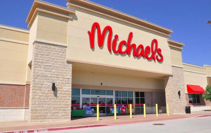 Michaels store frontview